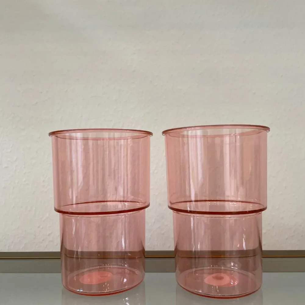 Kate Spade New York Nesting Pitcher Set with Water Pitcher & 2 Reusable Cups NEW